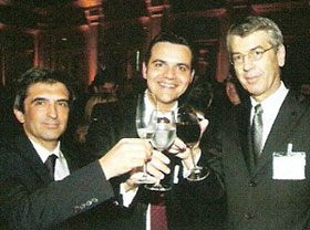 Herm�nio Tavares, Alexandre Panarello e Fritz Oesterle